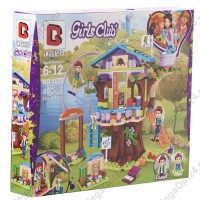 КОНСТРУКТОР для девочек GIRLS CLUB 1028 Домик Мии на дереве 